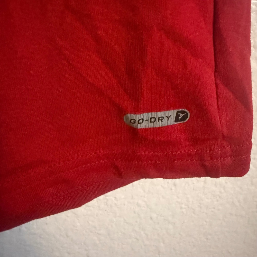 Old Navy Active Superman Go-Dry Red Graphic Tee Shirt Kids Size XL 14-16 - Picture 7 of 7